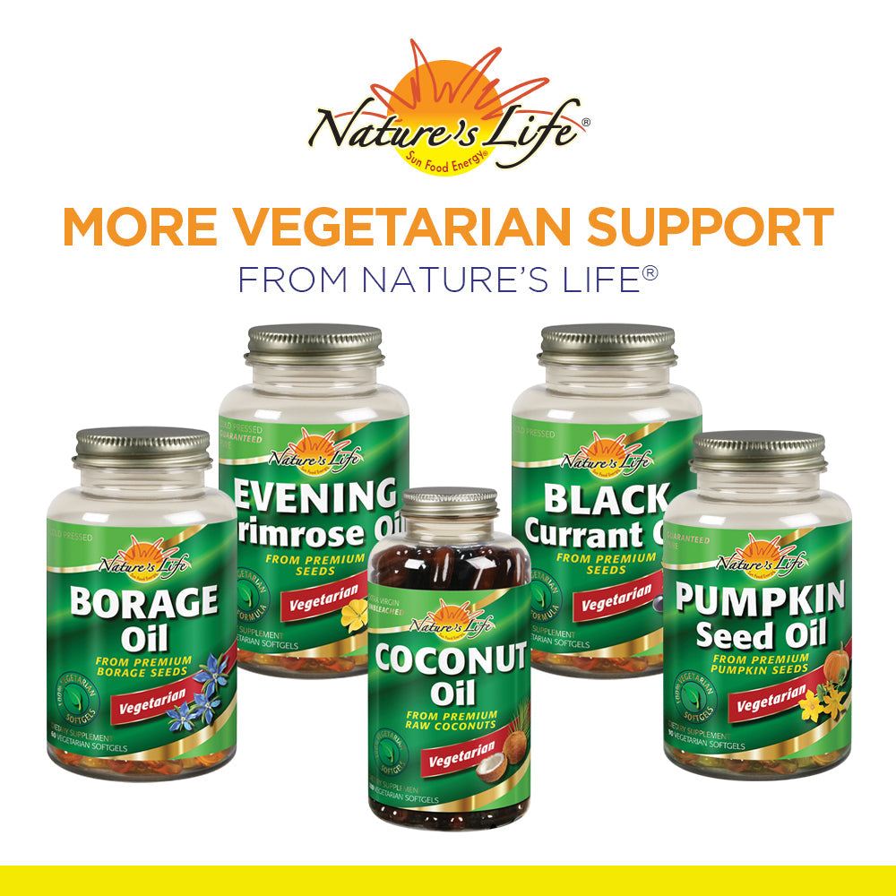 Nature's Life Avocado Oil, Vegetarian | Joint Supplement | Skin & Eye Health Support | 60 CT