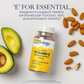 Solaray Vitamin E, d-Alpha Tocopherol 1000IU For Healthy Cardiac Function, Antioxidant Activity & Skin Health Support Lab Verified 60 Softgels