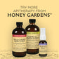 Honey Gardens Elderberry Syrup with Grade A Raw Honey, Propolis, Organic ACV & Elderberries | Traditional Immune Formula w/Echinacea  | Made in the USA | 8 fl. oz.