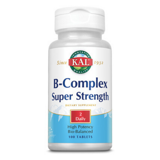 KAL Super Strength B Complex | 100ct