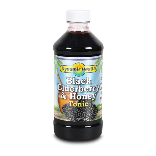 Dynamic Health  Elderberry & Honey Tonic | 8 oz