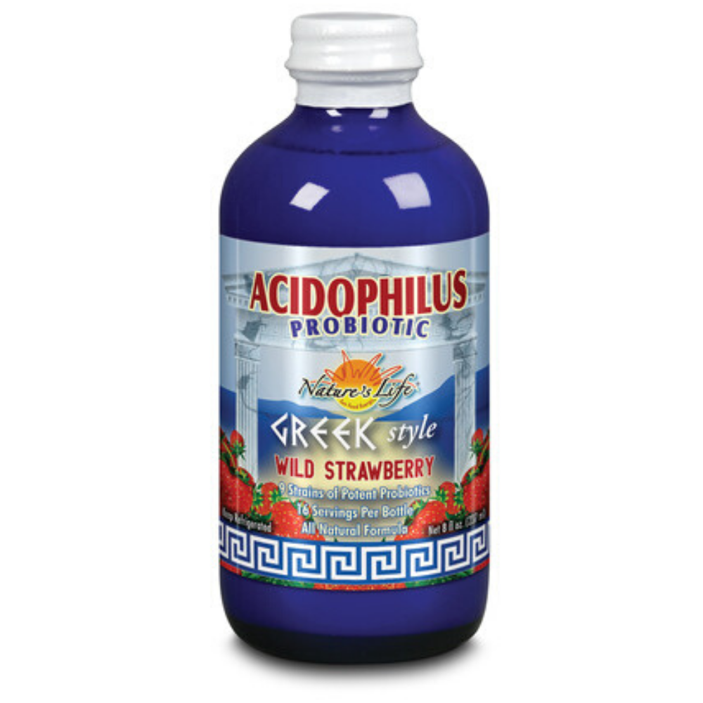 Nature's Life Liquid Acidophilus Greek Style | 8 oz