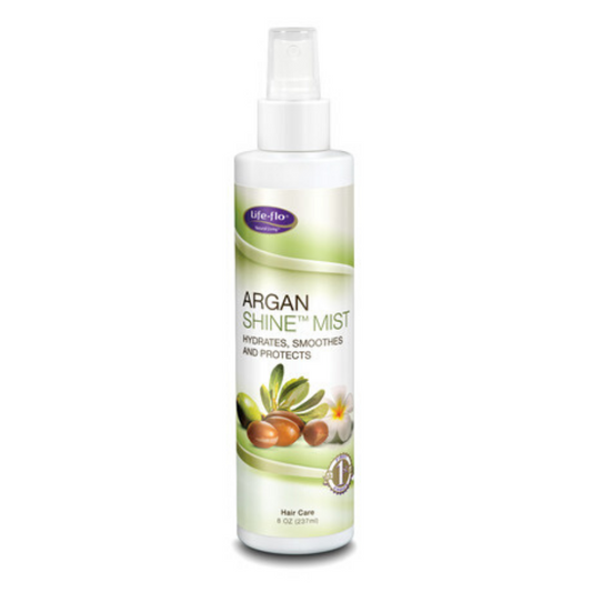 LIFE-FLO Argan Shine Mist, Spray, Jasmine (Btl-Plastic) | 8oz