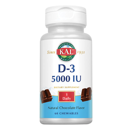 KAL Ultra D-3 5000 IU 5000iu 60ct