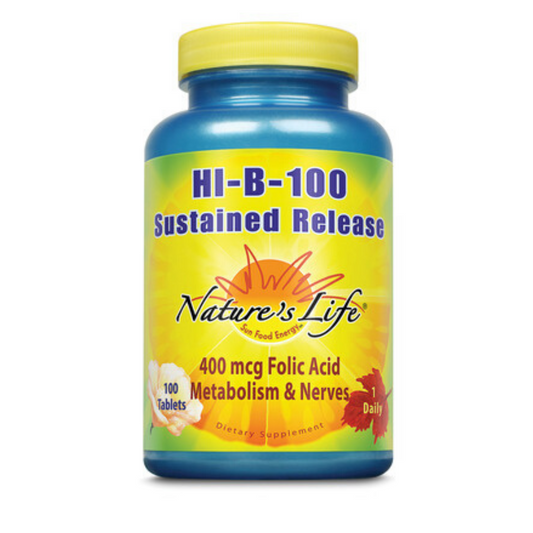 Nature's Life HI-B-100 B-Complex | 100 ct