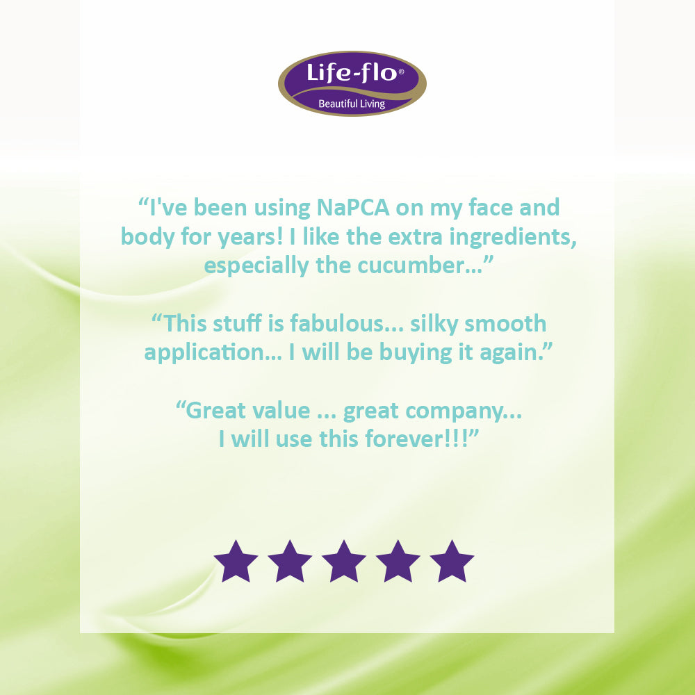 Life-flo NaPCA Mist | Hydrating Spray for Face, Body and Hair | With Aloe and Sodium PCA for Softer, Fresher Skin | 8oz