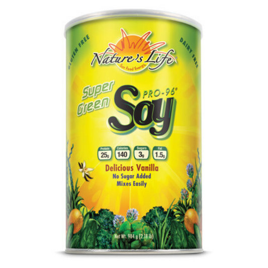Nature's Life Super Green Soy Protein | 2 lb