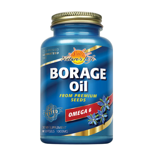 Nature's Life Borage Oil 1300mg | 60ct