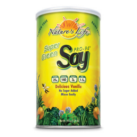 Nature's Life Super Green Soy Protein | 1lb