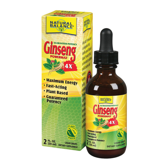 Natural Balance Ginseng PowerMax 4X - 2oz