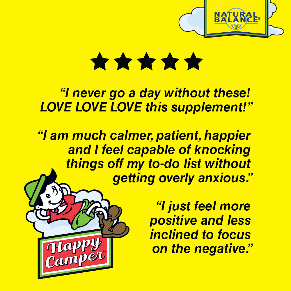 Natural Balance Happy Camper, 120-Vegetarian Capsules (120 Count)