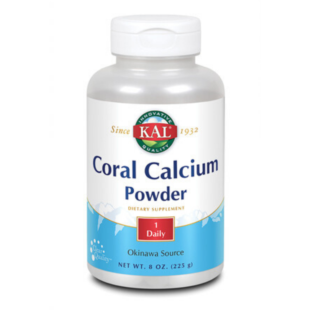 KAL Coral Calcium Powder 1000mg | 8oz