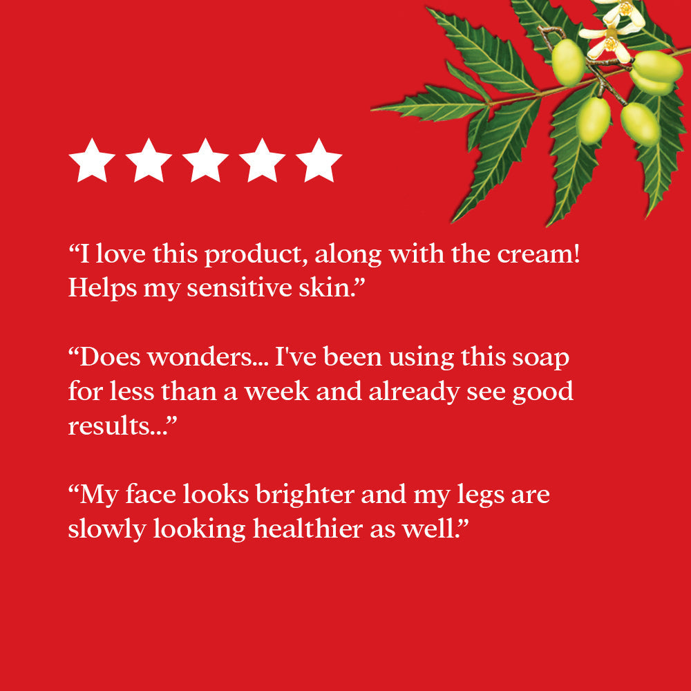 TheraNeem Neem Therape Cleansing Bar, Maximum Strength | Neem Oil Soap for Sensitive Skin | Soothes & Hydrates | 4oz