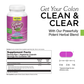 Natural Balance Colon Clenz, Herbal Colon Cleanse & Detox Supplement, Gentle & Dependable Overnight Formula 60ct (150 CT)
