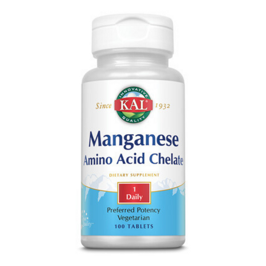 KAL Manganese Chelated 12mg | 100ct