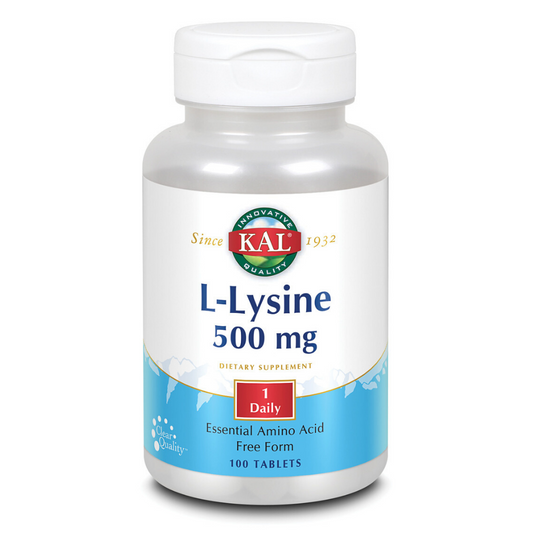 KAL L-Lysine 500mg | 100ct