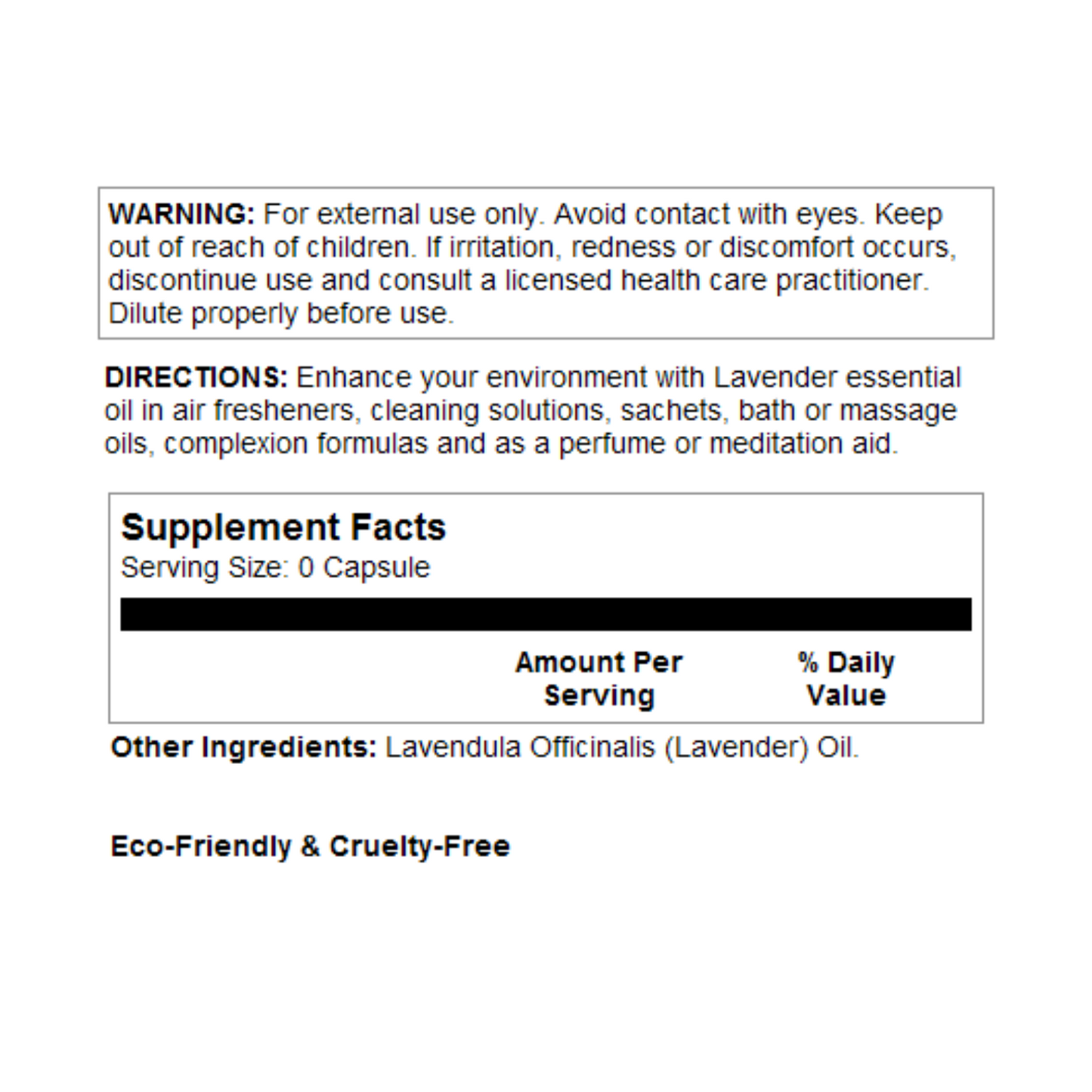 HERITAGE STORE Lavender Essential Oil, Lavender (Btl-Glass) | 4oz