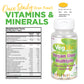 VegLife Vegan One Multiple, Iron-Free | Once Daily Multivitamin & Mineral Complex | Certified Vegan | 60 Tabs, 60 Serv.