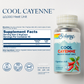 Solaray Cool Cayenne Pepper 40,000 HU, Cayenne Pepper Capsules, Digestion Aid, Circulation, Metabolism, and Cardiovascular Support, Bio-Cool Process, Lab Verified, 60-Day Money-Back Guarantee, 45 Servings, 90 VegCaps
