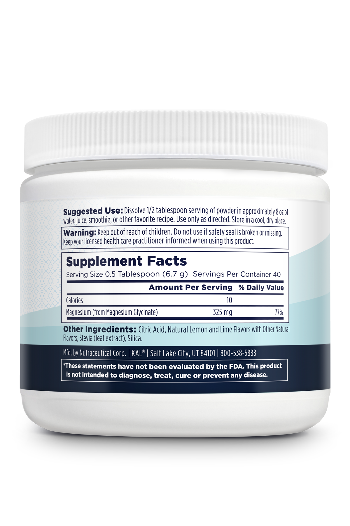 Calming Magnesium Powder - Lemon Lime
