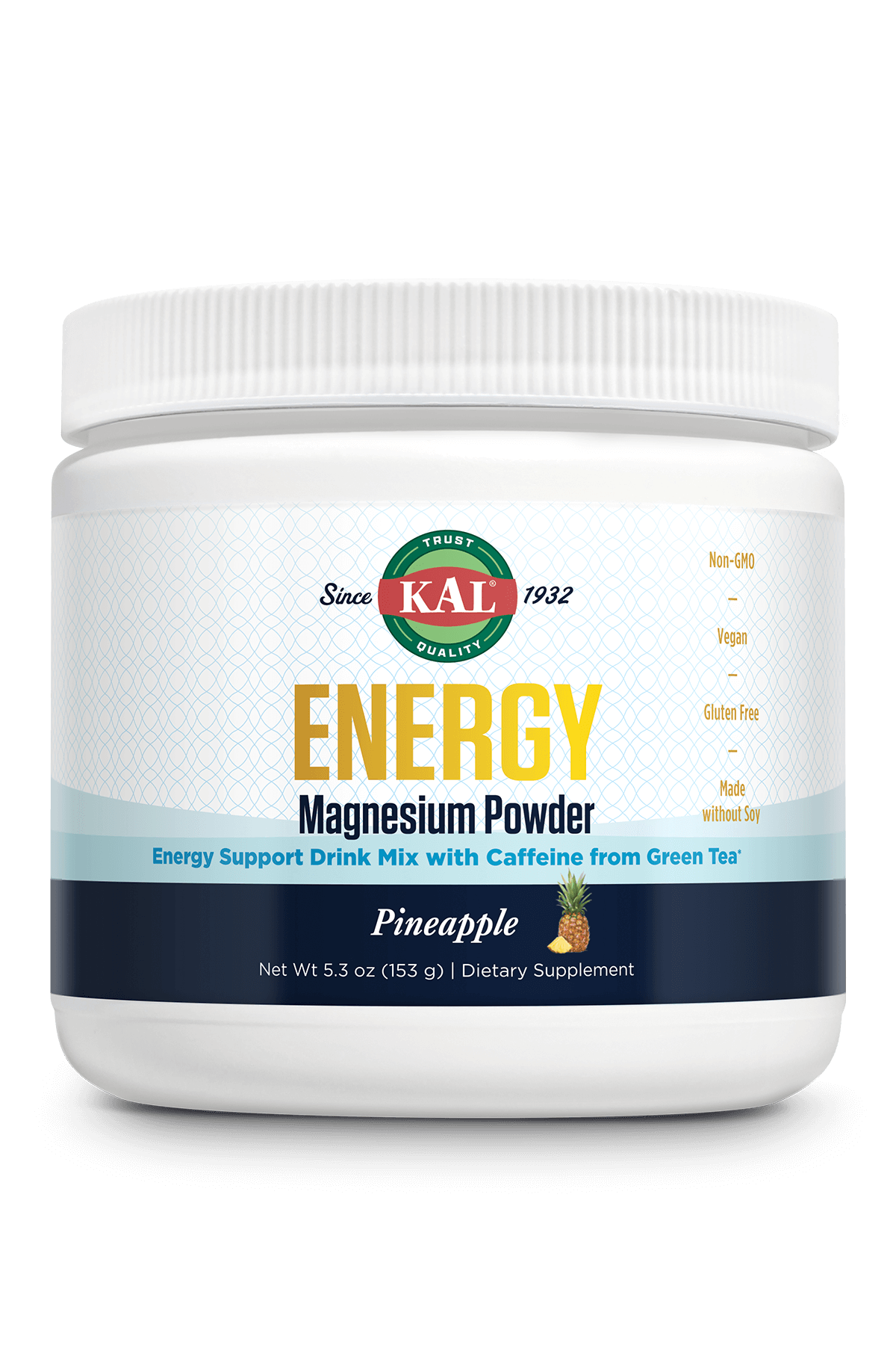 Energy Magnesium Powder Drink Mix - Pineapple