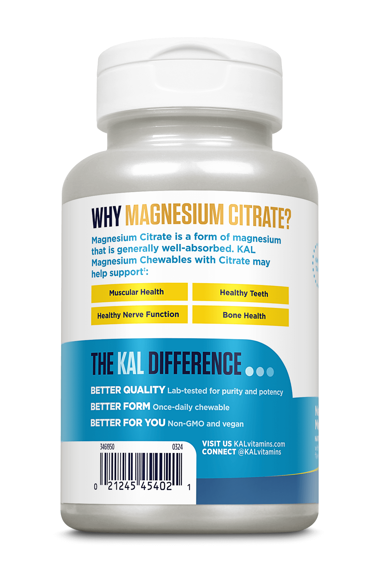 KAL Magnesium Chewables