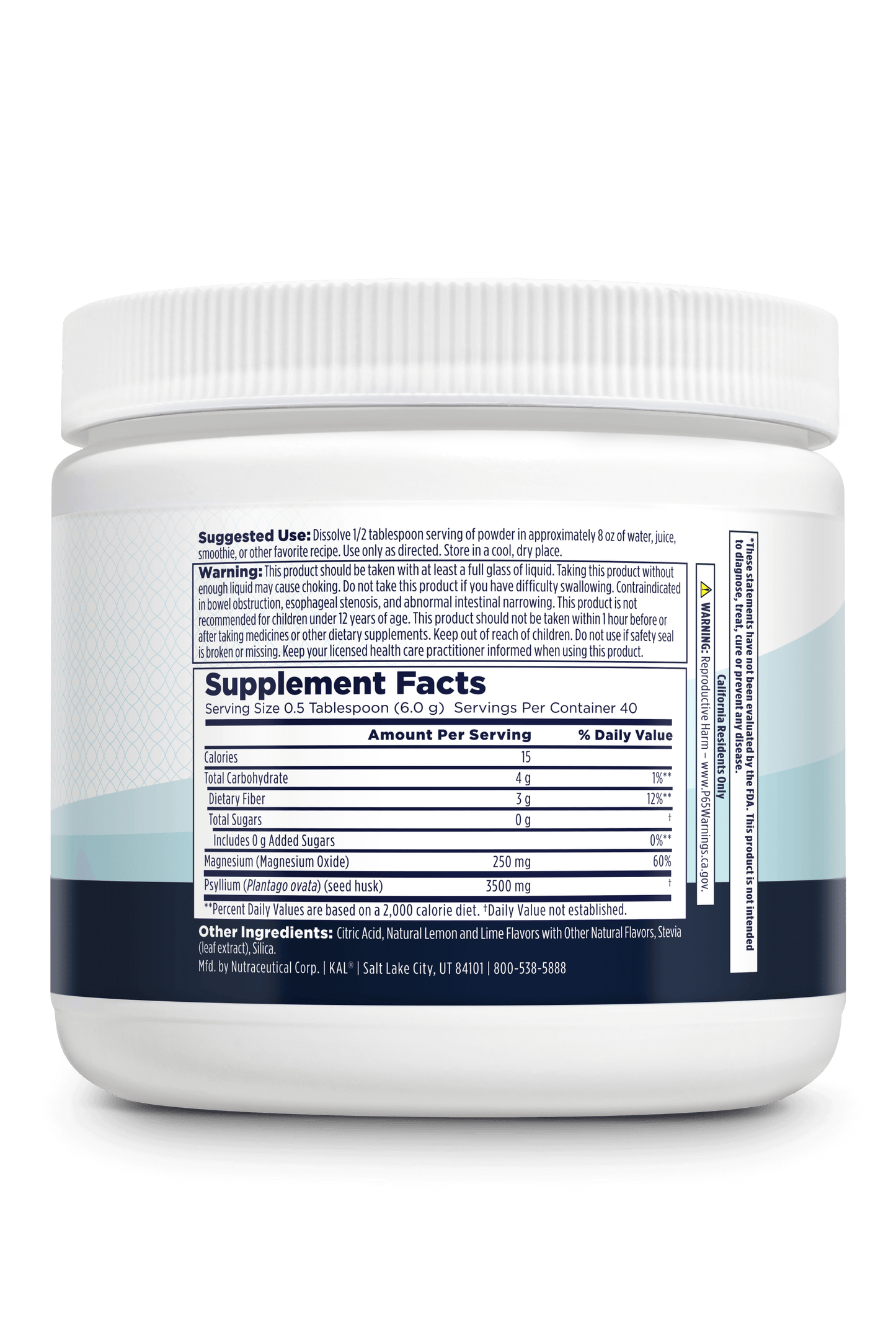 Cleanout Magnesium Powder - Lemon Lime Flavor