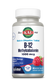 KAL B-12 Methylcobalamin ActivMelt 1000 mcg Natural Raspberry Flavor Healthy Metabolism, Energy, Nerve & Red Blood Cell Support 90 Micro Tablets