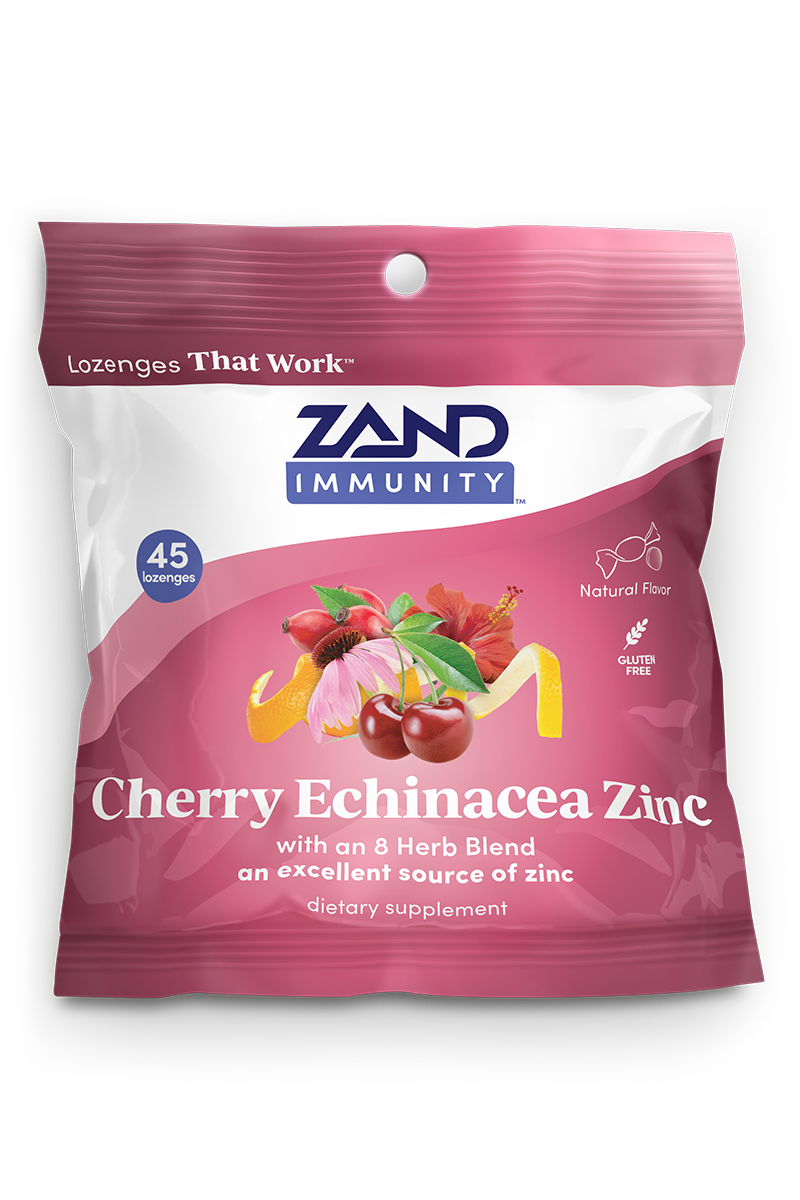 Cherry Echinacea Zinc Lozenges