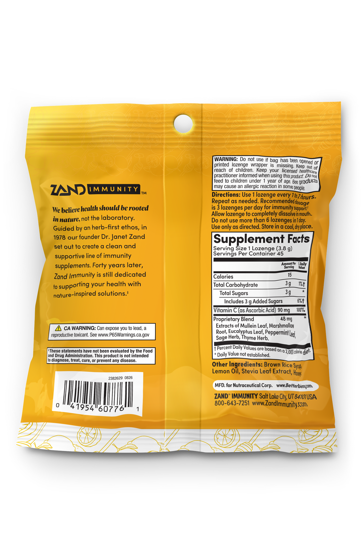Lemon Honey Lozenges