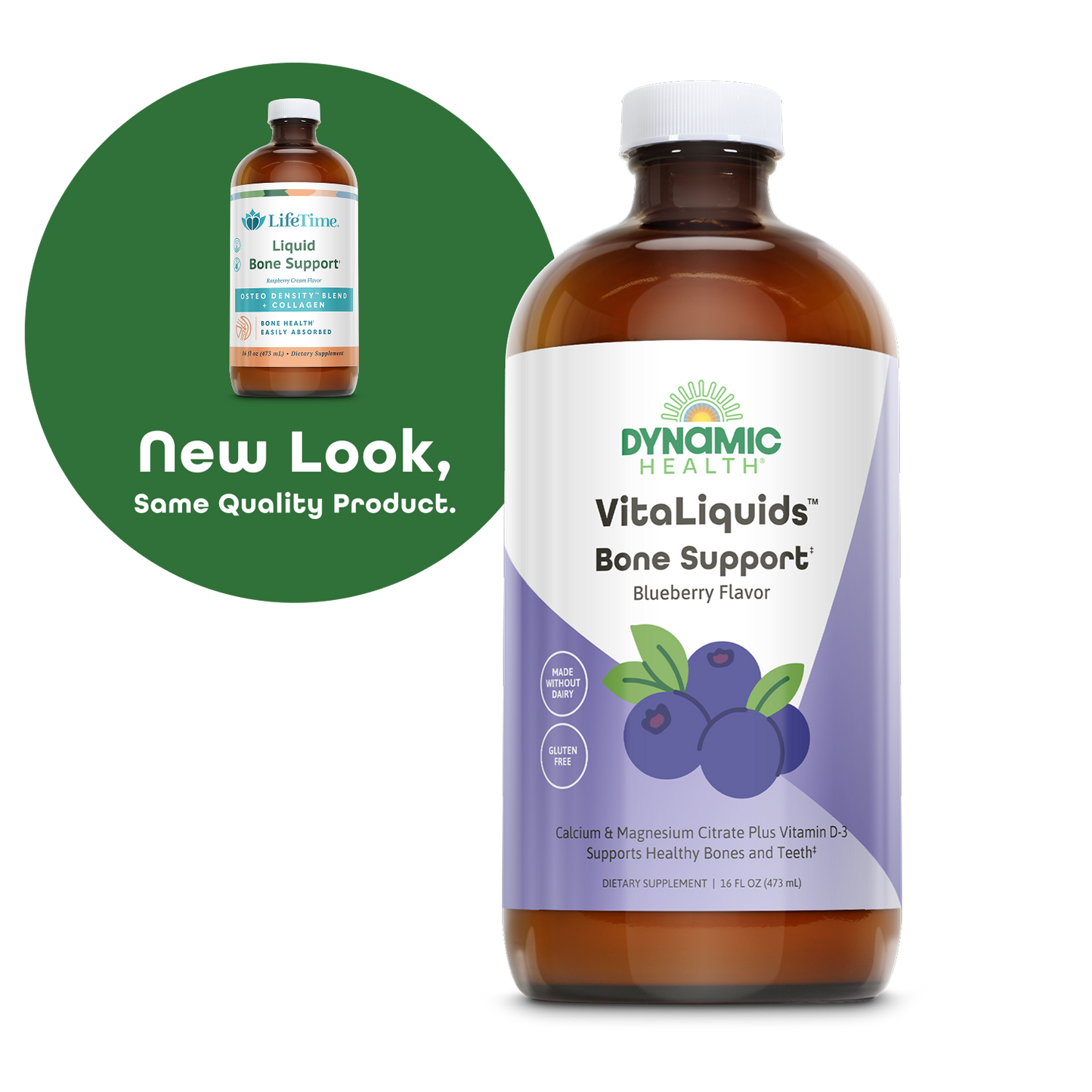 VitaLiquids Bone Support (Blueberry)