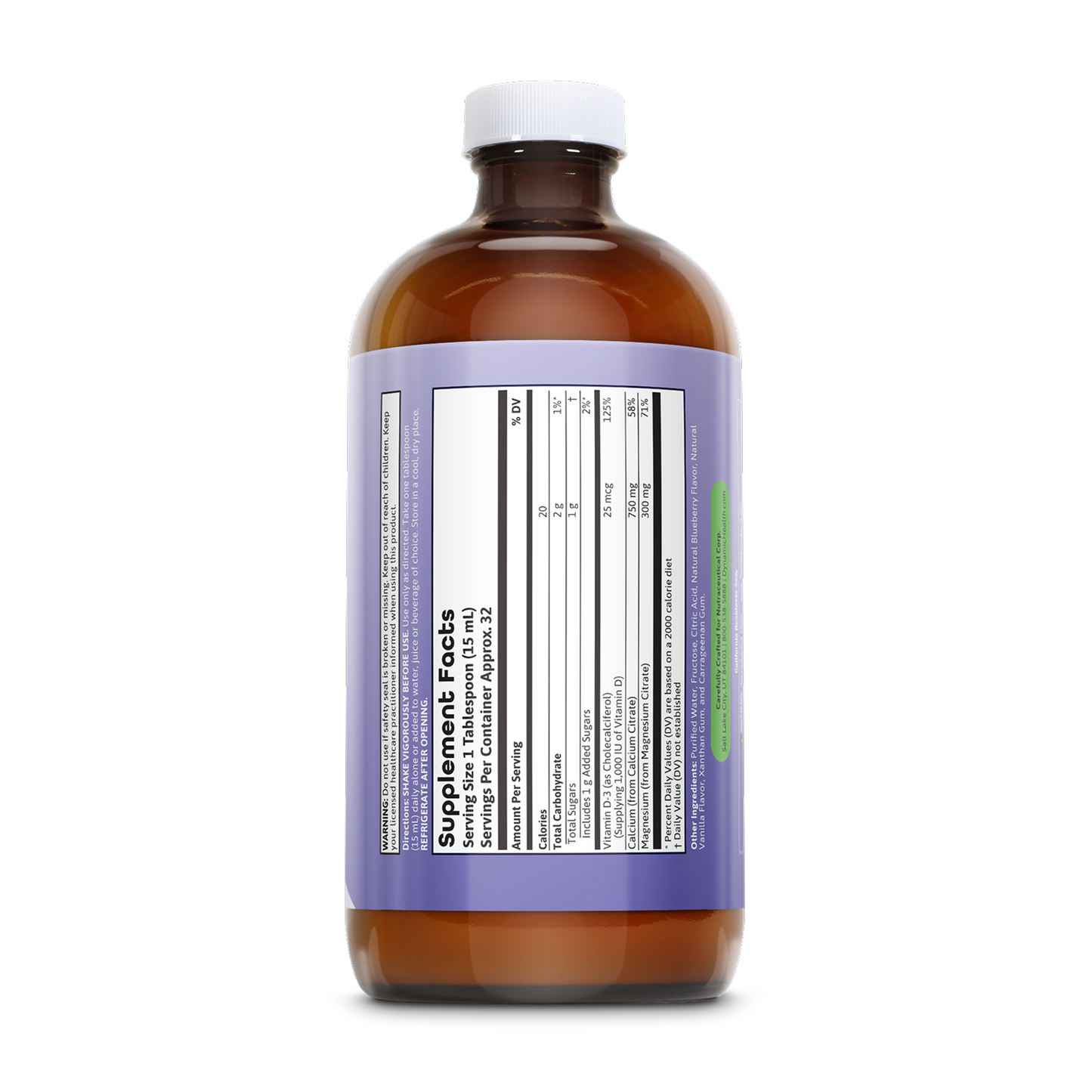 VitaLiquids Bone Support (Blueberry)