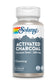 Solaray Activated Charcoal 280mg | Coconut Source | Healthy Inner Cleansing & Digestive Tract Support | Non-GMO, Vegan & Lab Verified | 90 Capsules