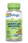 Solaray American Ginseng 480 mg | Adaptogenic Herb | Healthy Stress, Energy & Physical Endurance Support | 50 VegCaps