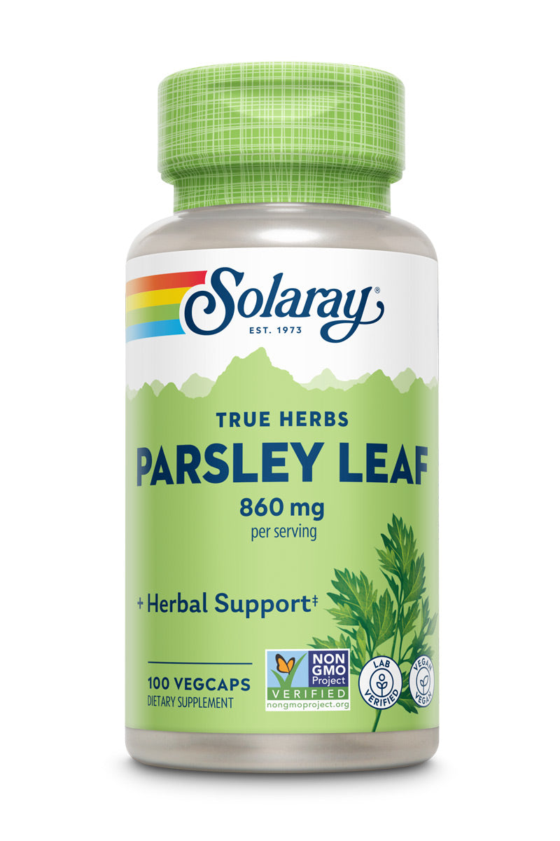 Solaray Parsley Capsules, 860 mg | 100 Count