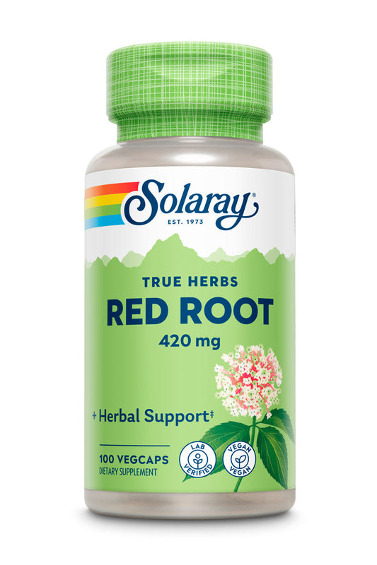 Solaray Red Root Capsules, 420 mg | 100 Count