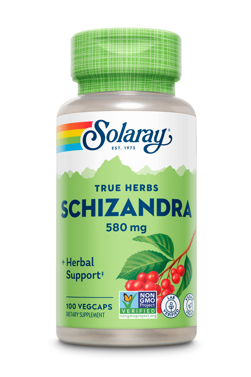 Solaray Schizandra Berries, 580 mg | 100 Count