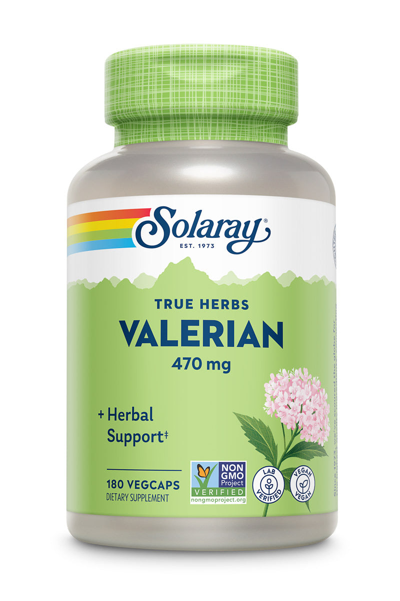 Solaray Valerian 470mg | Relaxation Support (180 CT)