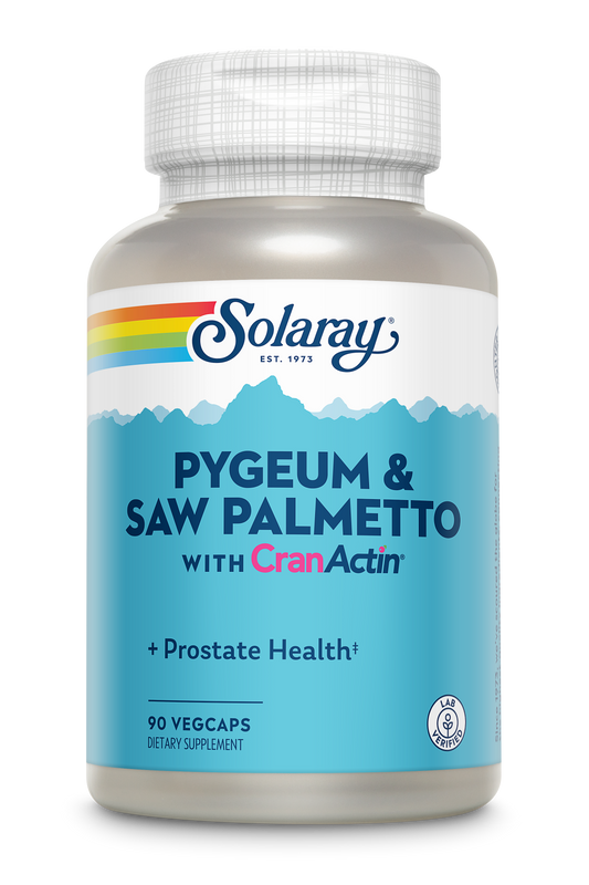 Solaray Pygeum and Saw Palmetto with Cranactin Supplement