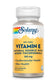 Solaray Vitamin E, Dry 200 IU w/ Mixed Tocopherols | Healthy Cardiac Function & Skin Health Support | 100ct