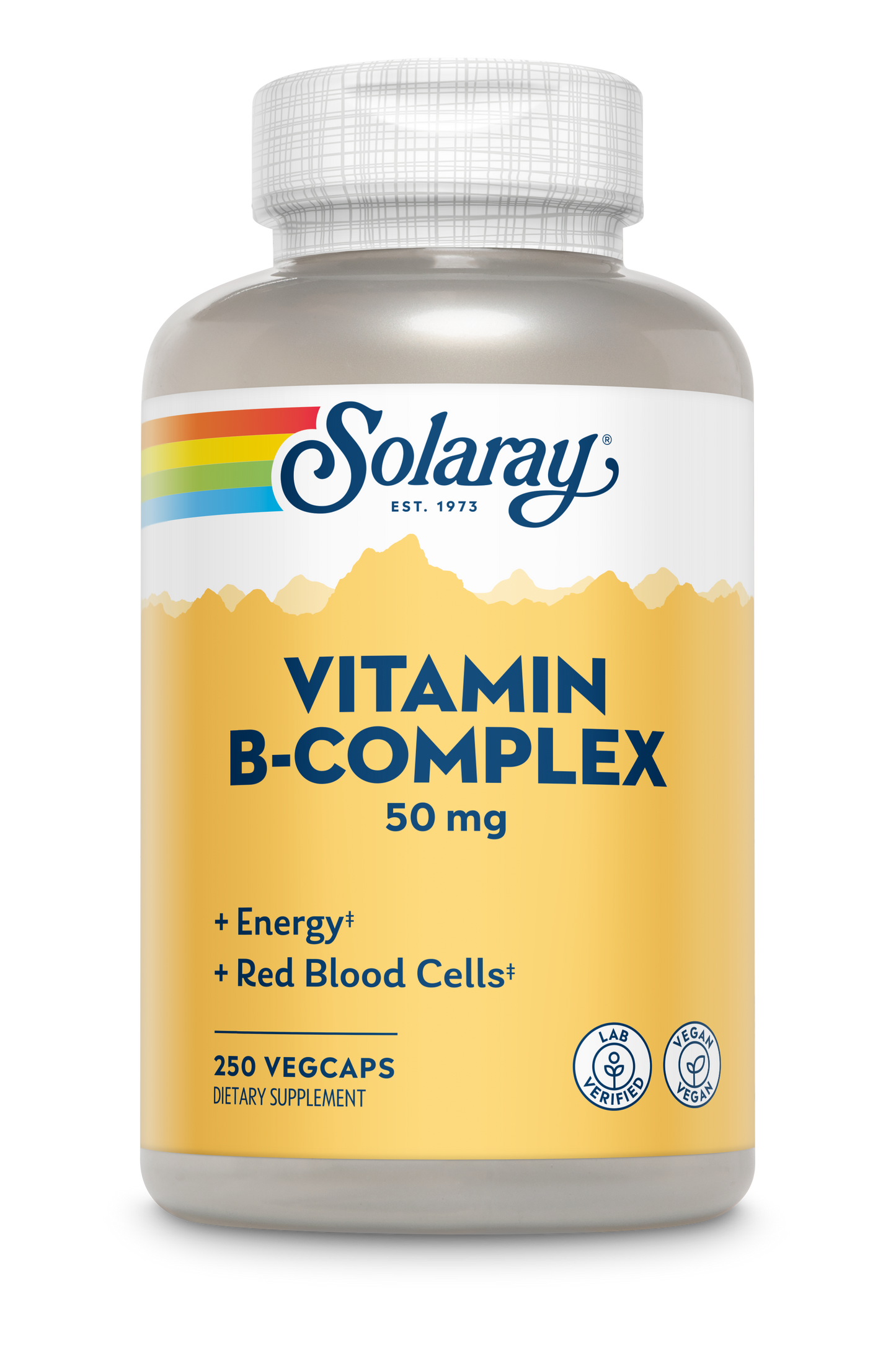 Solaray B-Complex 50 -250 Capsules