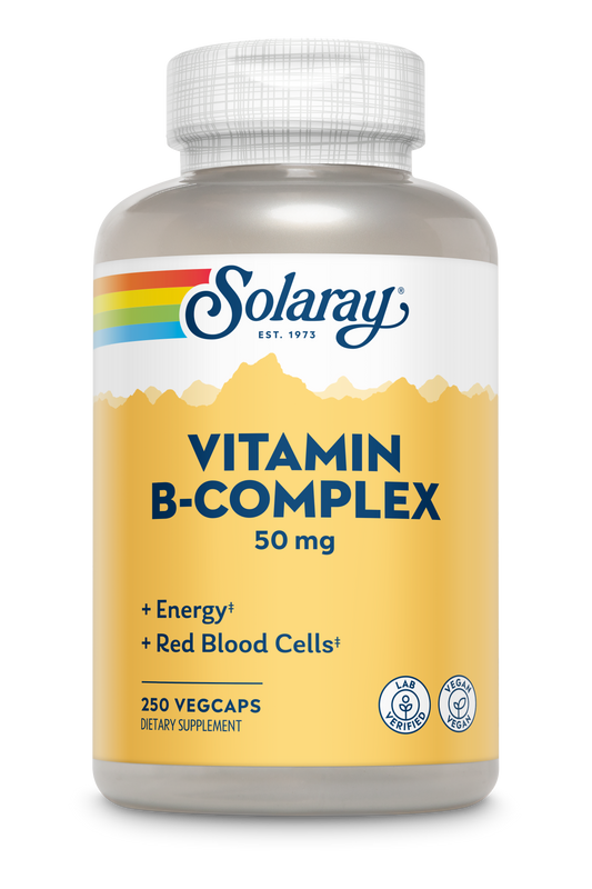 Solaray B-Complex 50 -250 Capsules