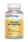 Solaray Vitamin B Complex 100 mg, Healthy Energy Supplement, Red Blood Cell Formation, Nerve & Immune Support, Super B Complex Vitamins with Folic Acid, Vitamin B6, B12, Biotin & More, Vegan, 100 VegCaps