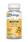 Solaray High Potency Biotin 1000 mcg | Natural Orange Juice Flavor | Healthy Hair, Skin & Nails Support | 100 Lozenges