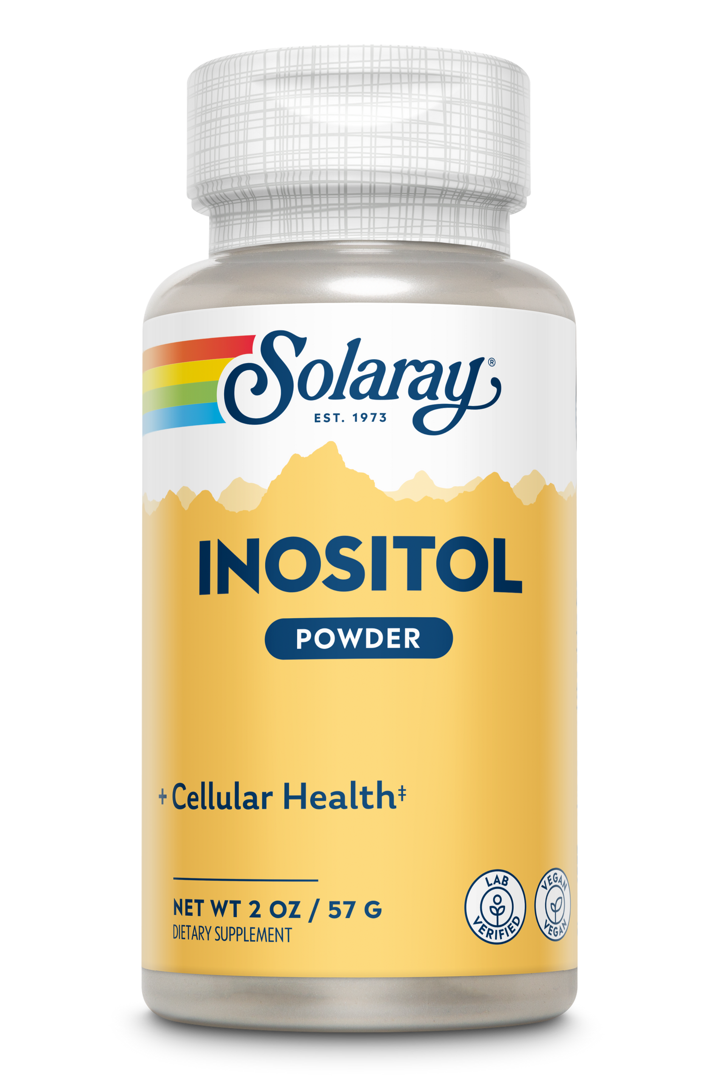 Solaray Pure Inositol Powder | May Help Support Healthy Brain, Cardiovascular, Nervous System Function and Mood | Non-GMO, Vegan