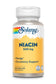 Solaray Niacin 500 mg, Vitamin B3 | Skin Health, Nervous System & Circulation Support | 100ct