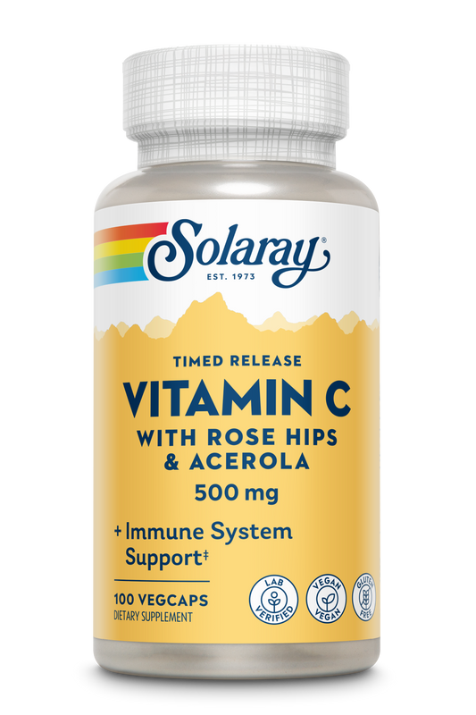 Vitamin C With Rose Hips & Acerola 500mg 100 ct