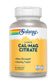 Solaray Calcium Magnesium Citrate 1000mg 1:1 Ratio, Bone Strength Supplement, Muscle, Nervous System and Bone Health Support, Chelated for High Absorption, Gentle Digestion, 15 Servings, 90 VegCaps