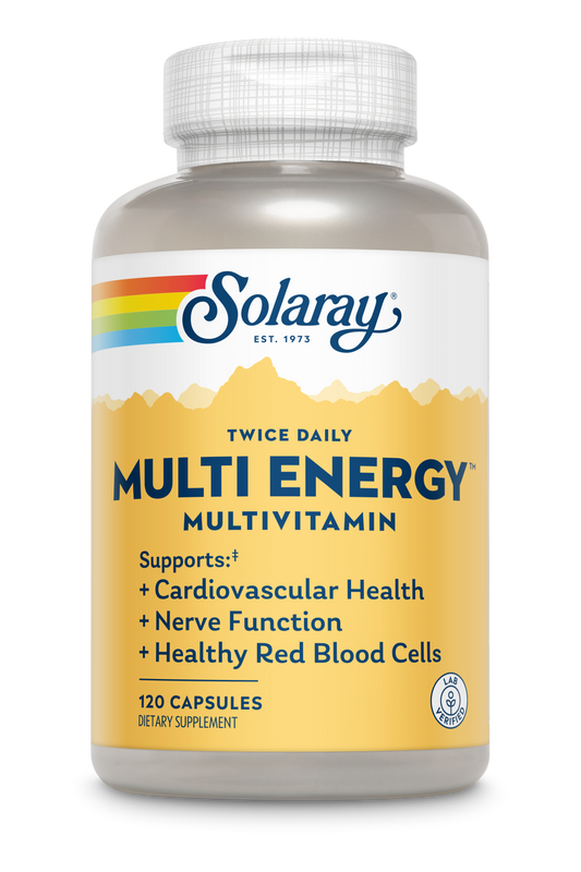 Solaray Multi Energy Two Daily, Capsule (Btl-Plastic) | 120ct