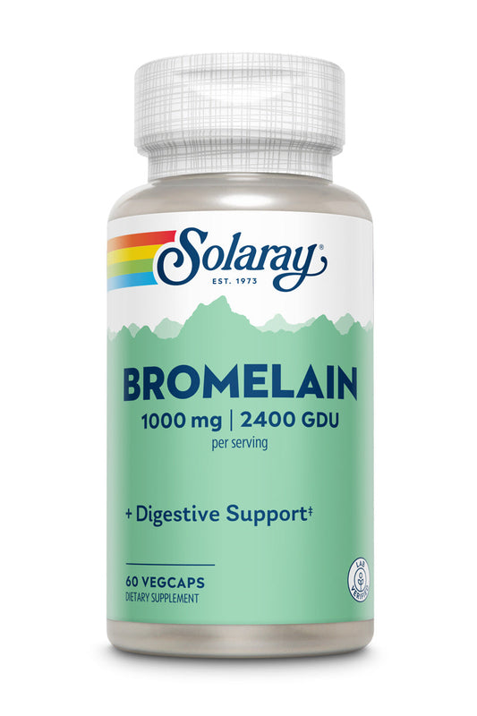 Solaray Bromelain Supplement, 500mg | 60 Count